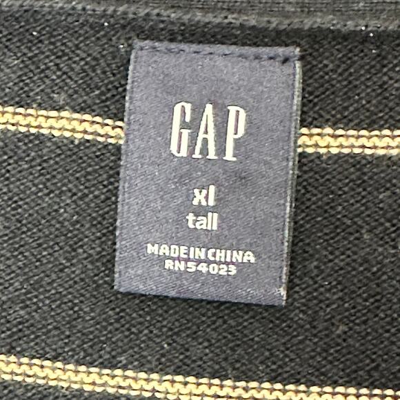 Gap striped cardigan XL TALL COTTON CASMERE - Picture 4 of 8